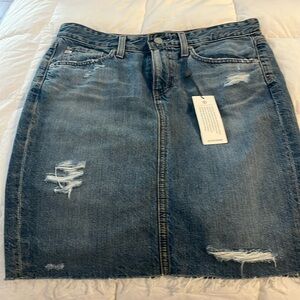 Adriana Goldschmidt Pencil Jean Skirt size 27